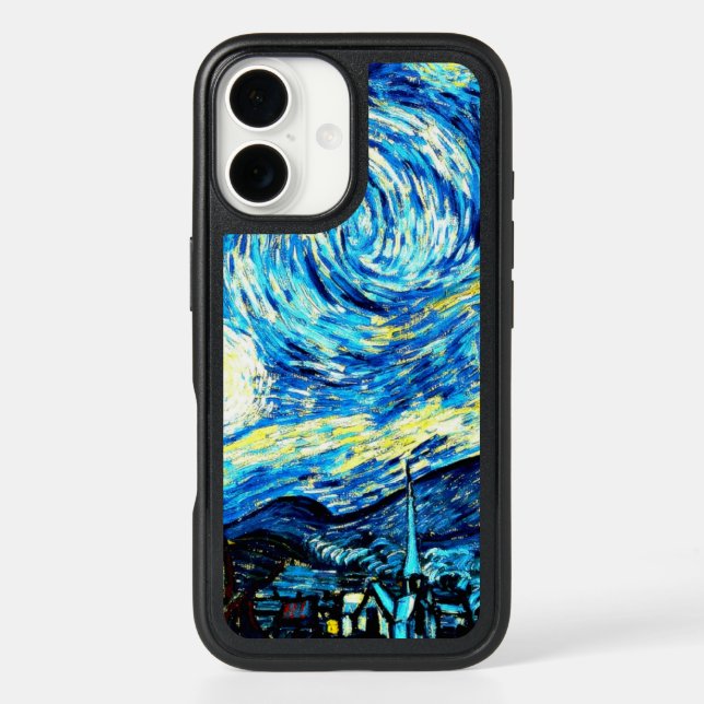 Van Gogh's Starry Night Otterbox iPhone Case (Back)