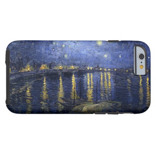 Van Goghs Starry Night Over the Rhone Tough iPhone 6 Case