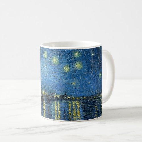 Van Goghs Starry Night Over the Rhone Coffee Mug