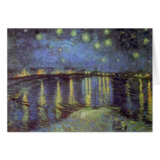 Van Gogh's Starry Night Painting Cards (Front Horizontal)