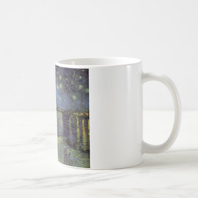 Van Gogh's Starry Night Painting Coffee Mug (Right)