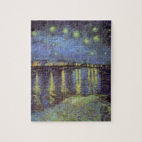 Van Goghs Starry Night Painting Jigsaw Puzzle