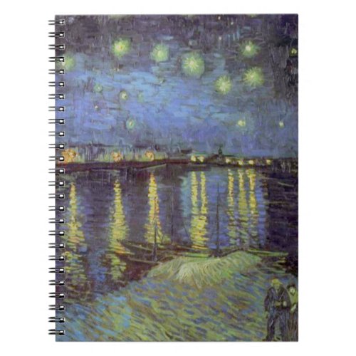 Van Goghs Starry Night Painting Notebook