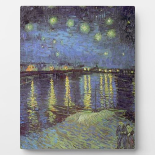 Van Goghs Starry Night Painting Plaque