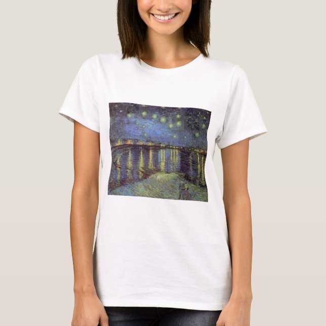 Van Gogh's Starry Night Painting T-Shirt (Front)