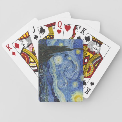 Van Goghs Starry Night Poker Cards