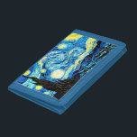 Van Gogh's Starry Night Trifold Wallet<br><div class="desc">Starry Night,  famous painting by Vincent van Gogh.</div>