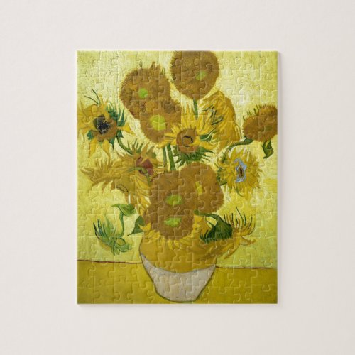 Van goghs Sunflowers Jigsaw Puzzle