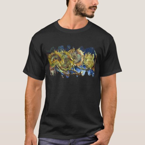 Van Goghs Sunflowers T_Shirt