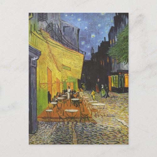Van Goghs Terrace Cafe Postcard