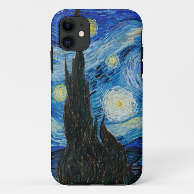 Van Gogh's The Starry Night Case-Mate iPhone Case (Back)