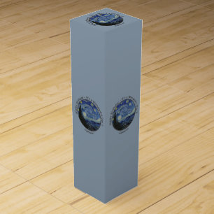 van Gogh's The Starry Night Party Items Collection Wine Box