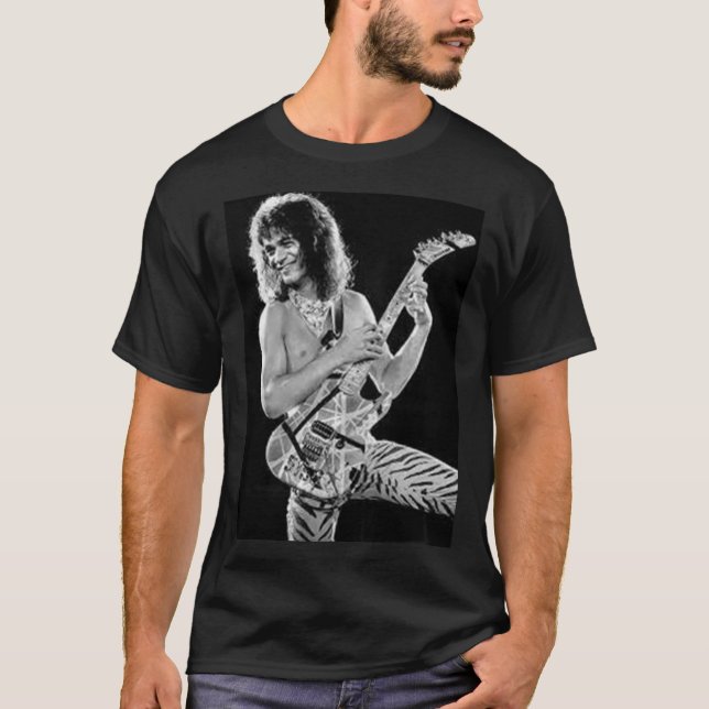 Van Halen - Black And White   T-Shirt (Front)