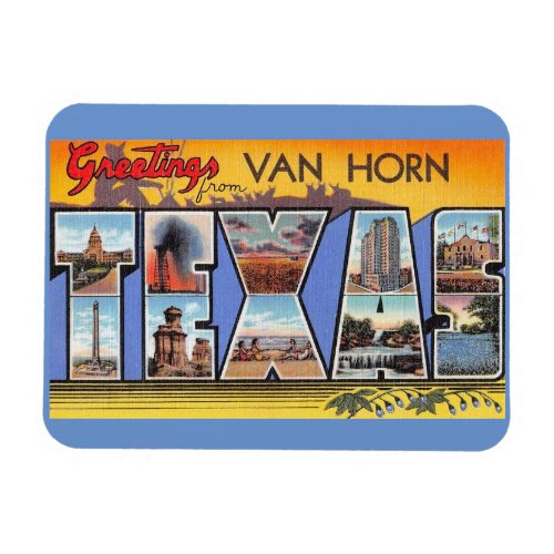 Van Horn Texas Magnet