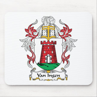 Van Ingen Family Crest Mouse Pad