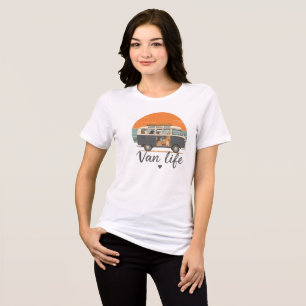 Van Life Adventure PawsT-Shirt Tri-Blend Shirt