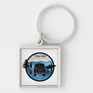 Van life adventures keychain