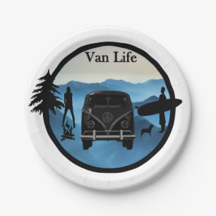 Van Life adventures #vanlife Paper Plates