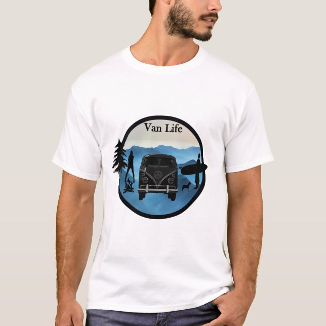 Van life and adventure T-Shirt (Front)