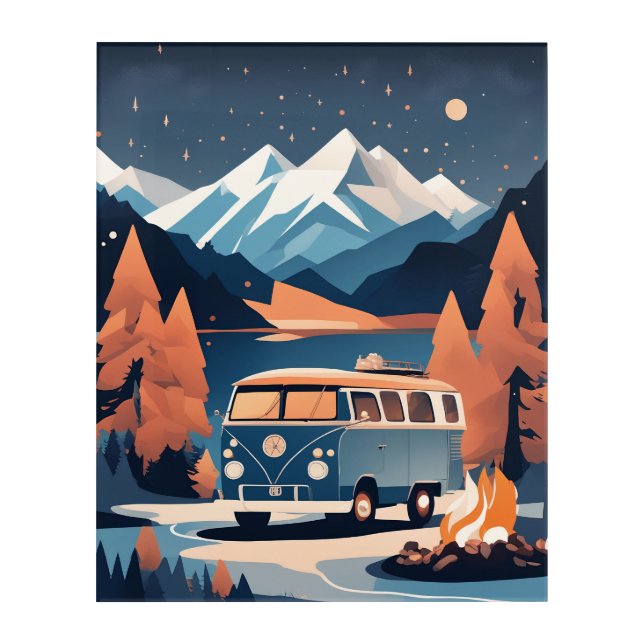 Van Life In Nature Art  (Front)