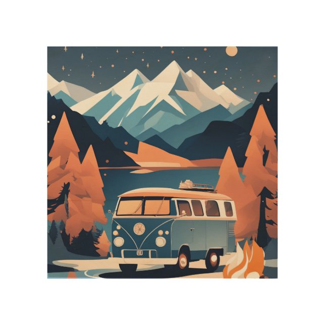 Van Life In Nature Art  (Front)