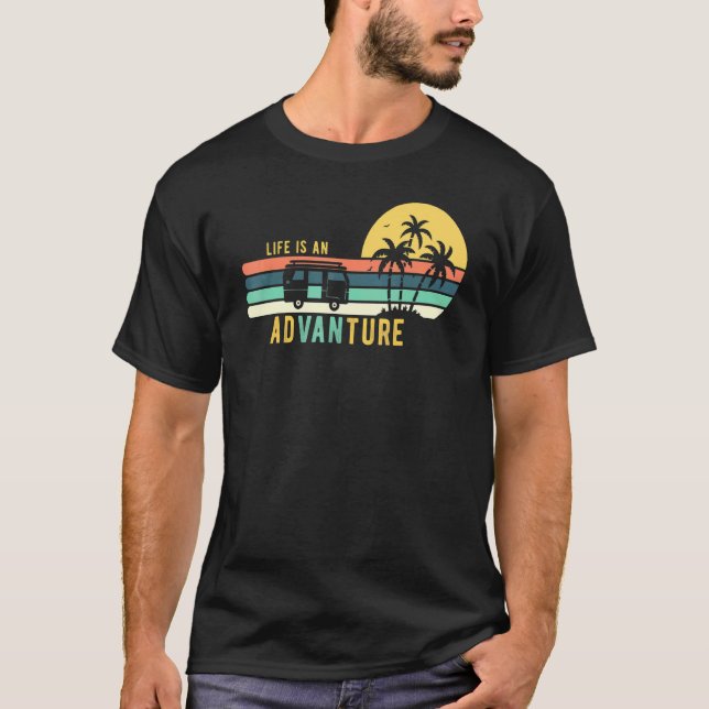 Van Life Is An Andvanture - Vanlife Van Life T-Shirt (Front)