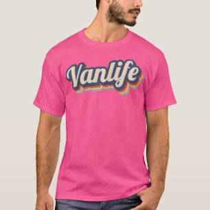 Van Life Retro Van Dwellers Vintage Camper Vanlife T-Shirt