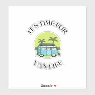 Van life time sticker