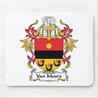 Van Meurs Family Crest Mouse Pad