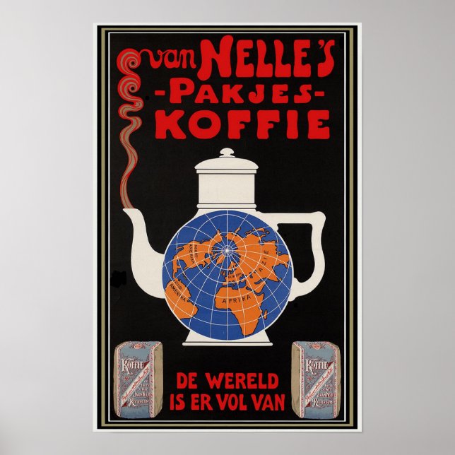 Van Nelle's Coffee Poster (Front)