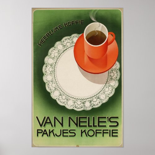Van Nelles Pakjes Koffie Poster