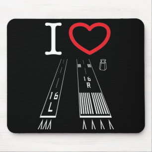 Van Nuys Airport Runways 16L and 16R - Mousepad