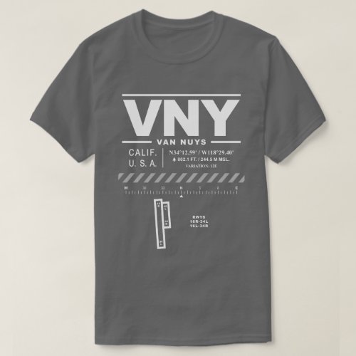 Van Nuys Airport VNY T_Shirt