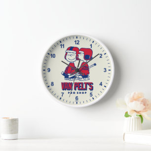 Van Pelt's Hockey Club Pro Shop Clock