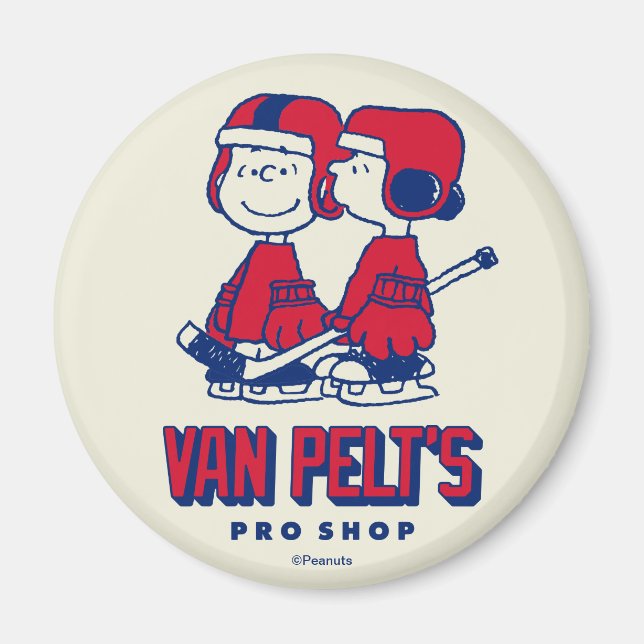 Van Pelt's Hockey Club Pro Shop Magnet (Front)