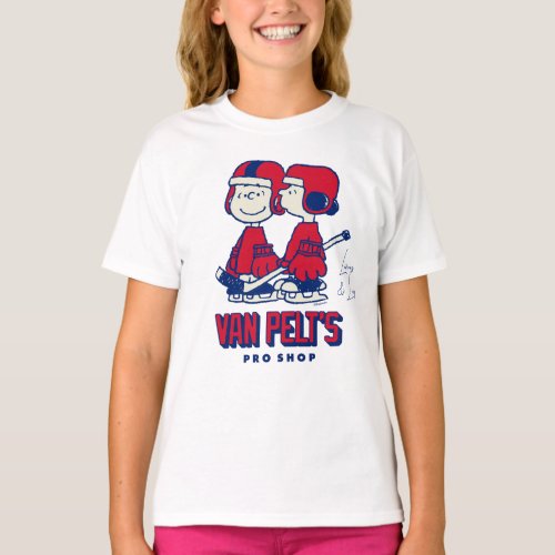 Van Pelts Hockey Club Pro Shop Pattern T_Shirt
