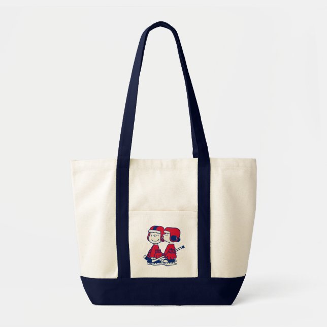 Van Pelt's Hockey Club Pro Shop Pattern Tote Bag (Front)