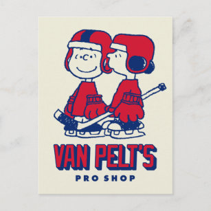 Van Pelt's Hockey Club Pro Shop Postcard