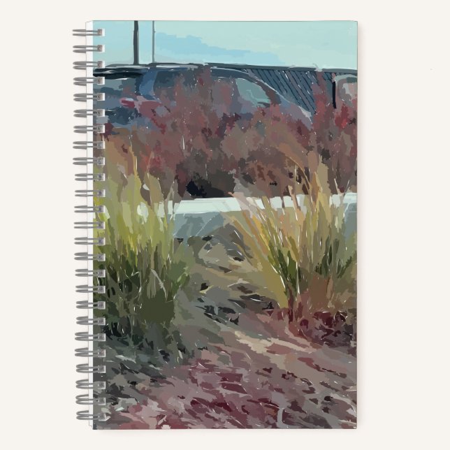 Van & Plants Notebook (Front)