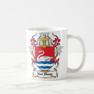 Van Sluys Family Crest Coffee Mug