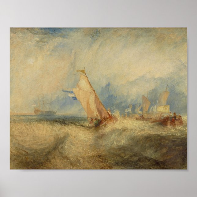 Van Tromp, going about to please his Masters 1844 Poster (Front)