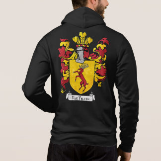 Van Velzen Coat of Arms Men's Hoodie