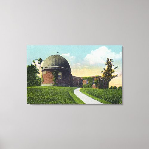 Van Vleck Observatory of Wesleyan University Canvas Print