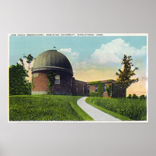 Van Vleck Observatory of Wesleyan University Poster