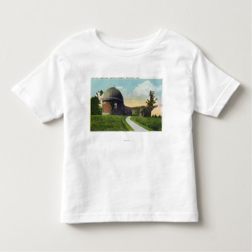 Van Vleck Observatory of Wesleyan University Toddler T_shirt