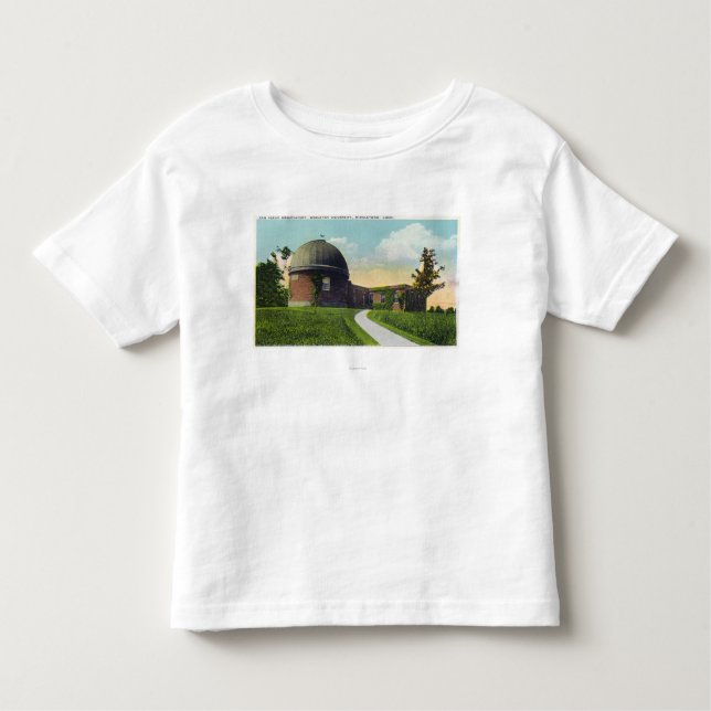 Van Vleck Observatory of Wesleyan University Toddler T-shirt (Front)