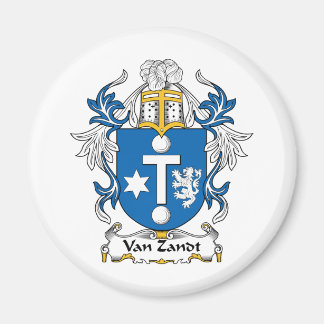 Van Zandt Family Crest Magnet
