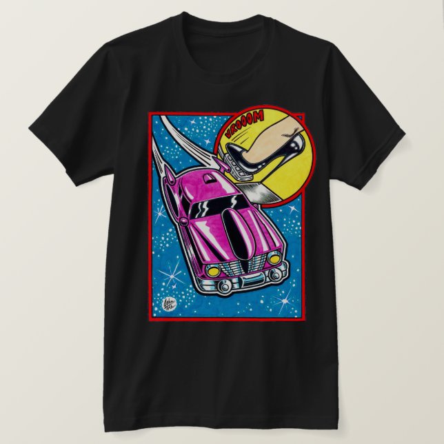 Vana DeVinyl™/Astro Coupe T-Shirt (Design Front)