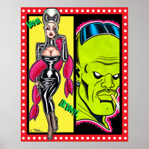Vana DeVinyl™/Smitten Poster