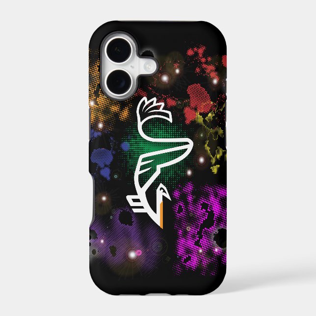 VanBird Prismatic Iphone Case (Back)